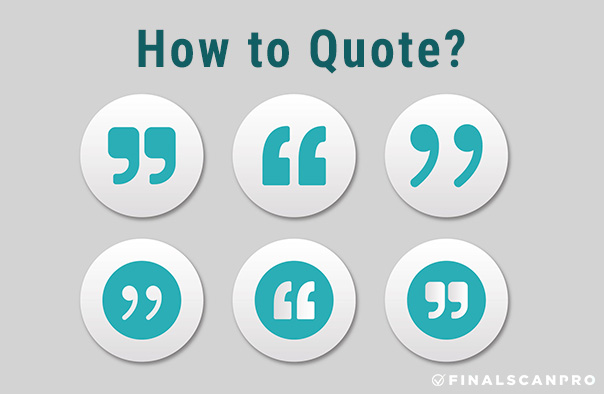 Quoting in Research Cover