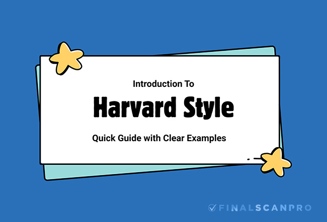 Harvard Referencing: A Quick Guide with Clear Examples